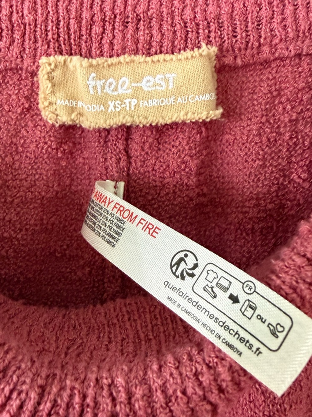 Free People | Drea Set Pink Knit Lounge Set Sweater + Pants XS - Picture 10 of 13
